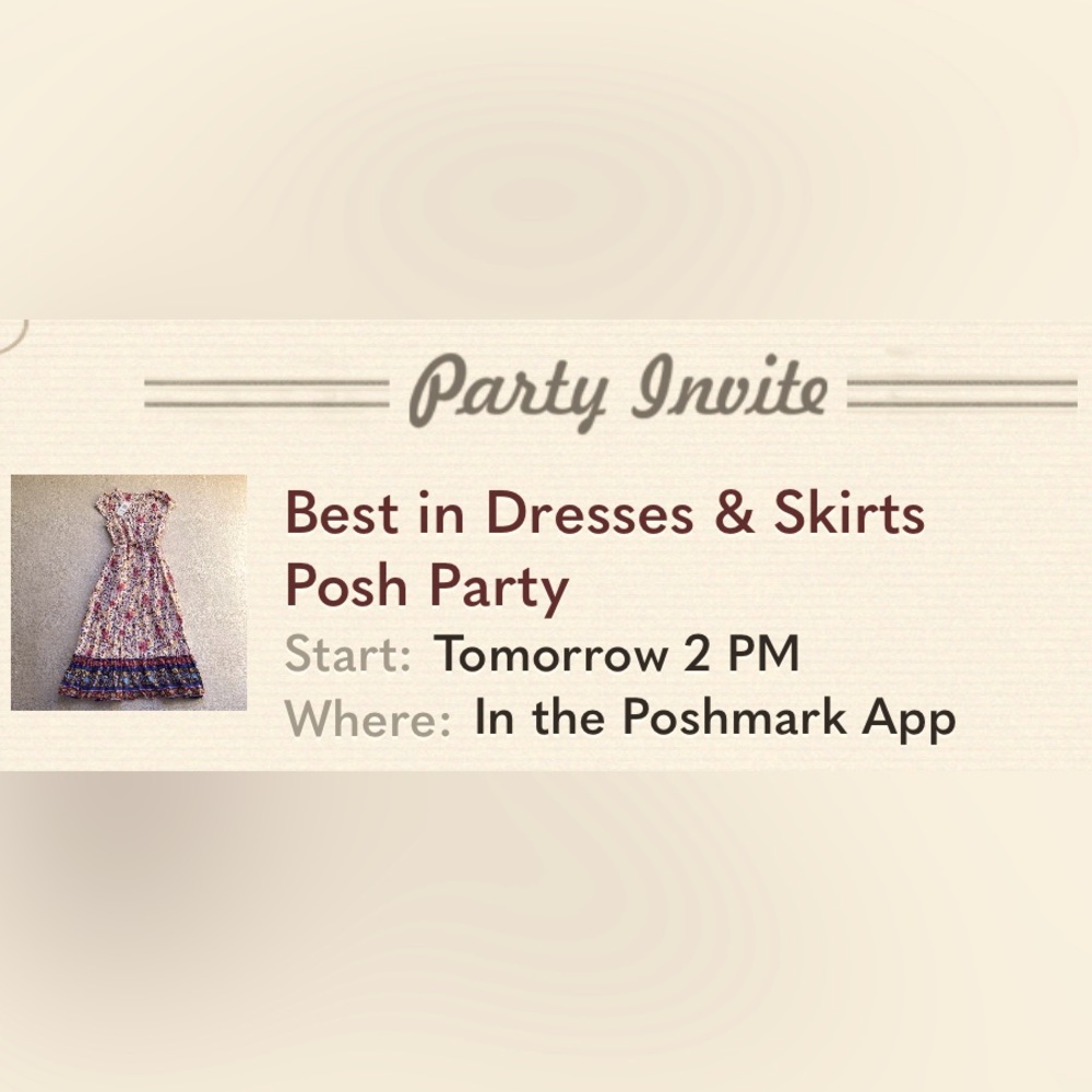 Host party!! Hosting Best in Dresses and Skirts 1-19-2023 at 2pm.